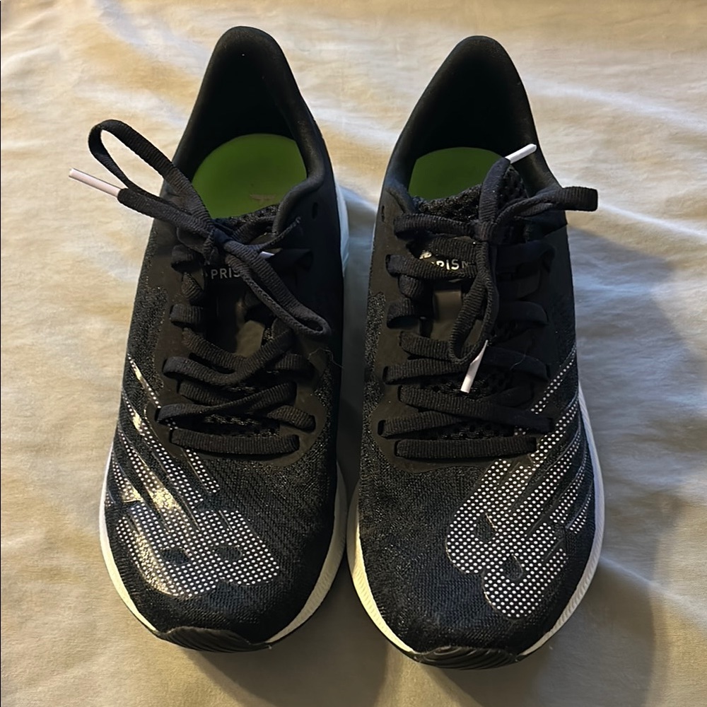 Black and White Athletic Shoes